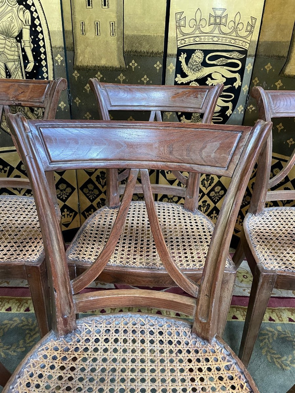Suite Of 6 Directoire Period Chairs