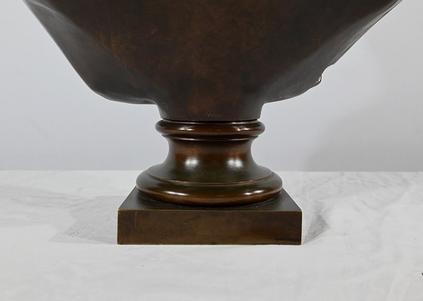 “Diane la Cacciatrice” in bronzo, secondo Houdon – Fine XIX secolo