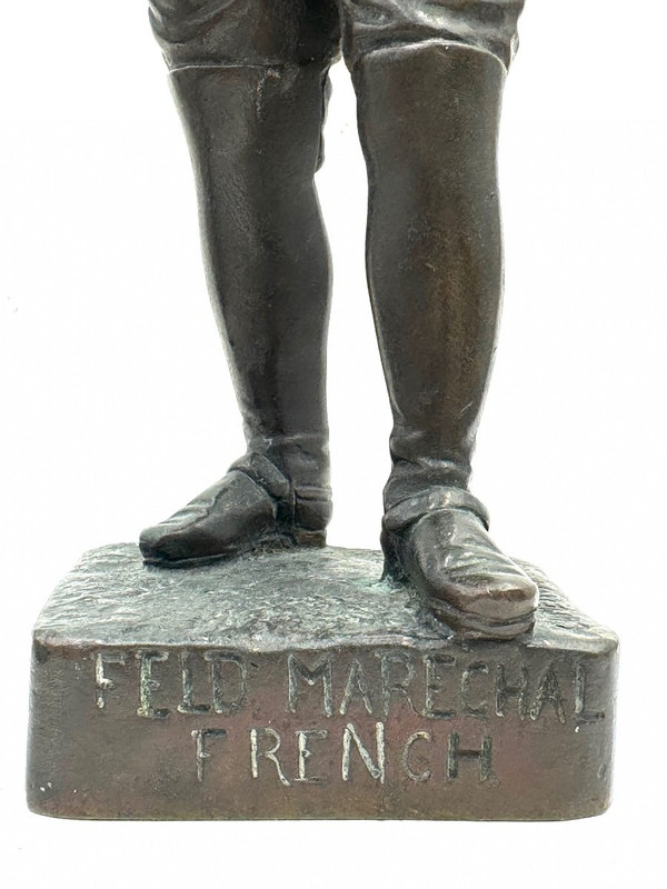 Georges Omerth - Bronzeskulptur des französischen Marschalls