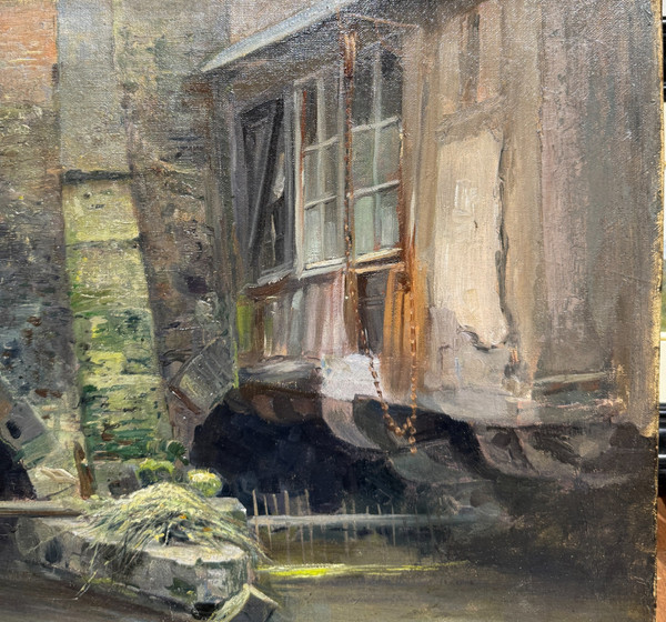 Henri Vignet (1857-1920) - Normandy, Saint Gertrude in Caudebec En Caux