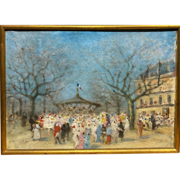 Scuola francese intorno al 1900 - Bal Populaire