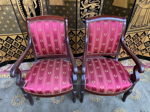 Pair Of Restoration Period Armchairs