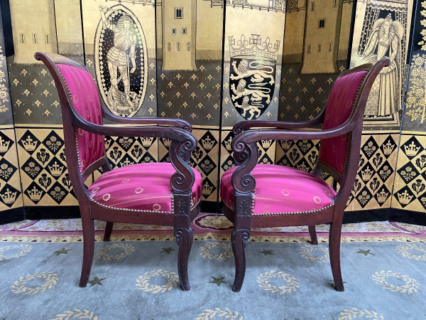 Pair Of Restoration Period Armchairs