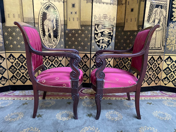 Pair Of Restoration Period Armchairs