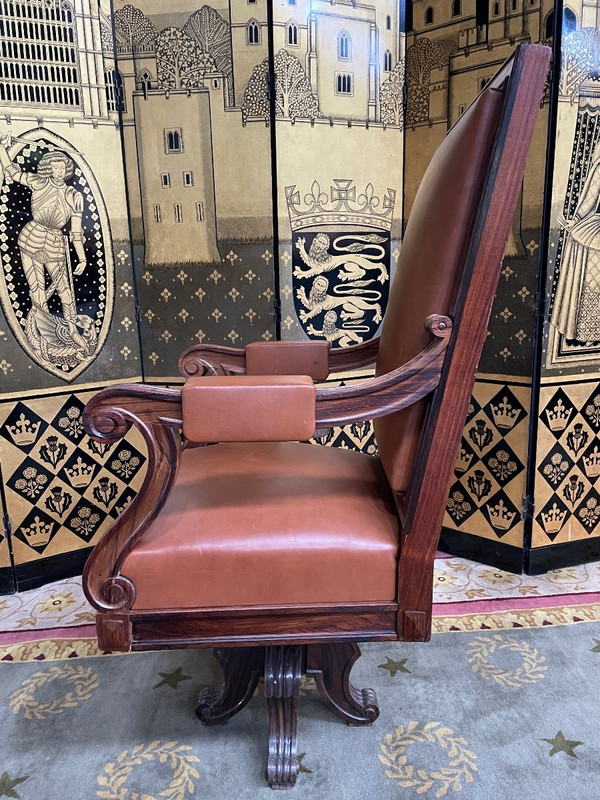 Fauteuil De Bureau Américain Pivotant