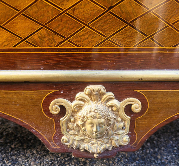 *offerta *Credenza ad altezza d'appoggio Intarsiata, Napoleone III, XIX Secolo