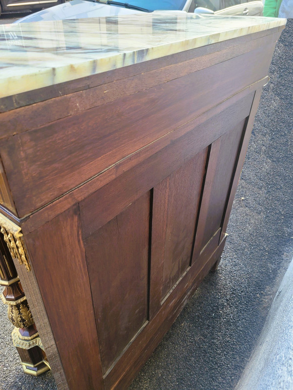 *offerta *Credenza ad altezza d'appoggio Intarsiata, Napoleone III, XIX Secolo