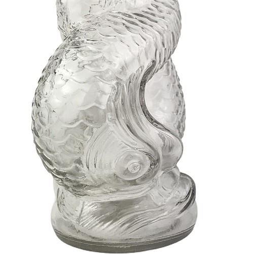 Geblasene Glas-Delphinkaraffe