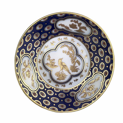 Pair Of Bernardaud Cups With Birds