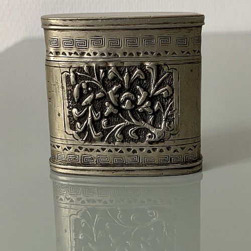 Silberlegierung Opium Box