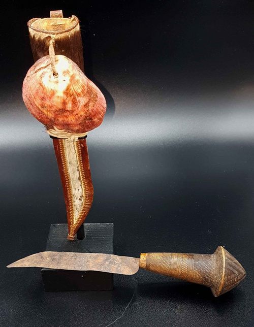 Couteau de cérémonie Baoulé - Côte d'Ivoire