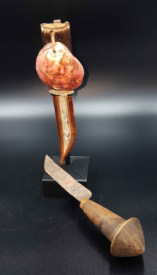 Couteau de cérémonie Baoulé - Côte d'Ivoire