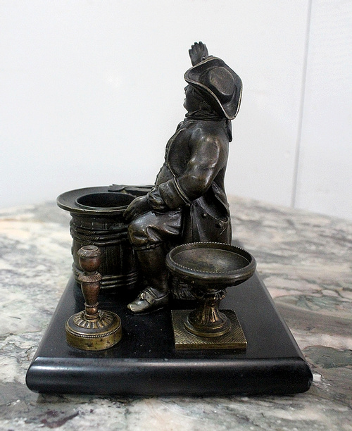 Calamaio in bronzo - Fine XIX secolo