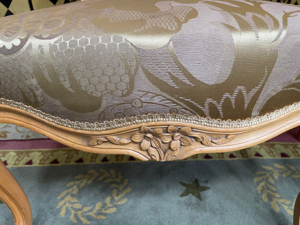 Pair De Fauteuils Cabriolets De Style Louis XV