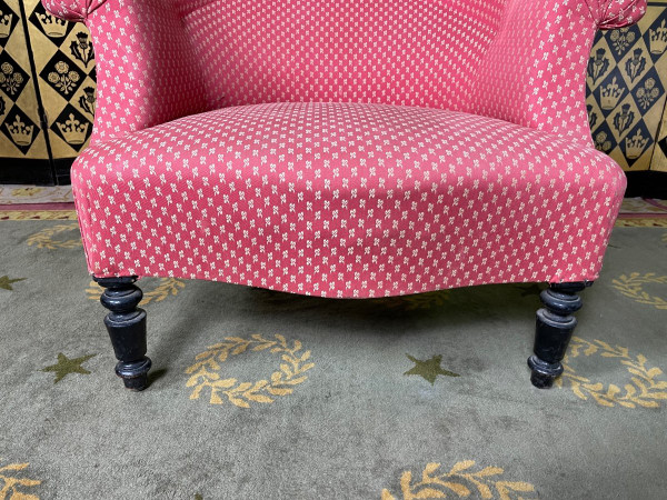 Fauteuil crapaud Napoléon III