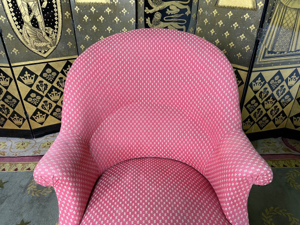 Fauteuil crapaud Napoléon III