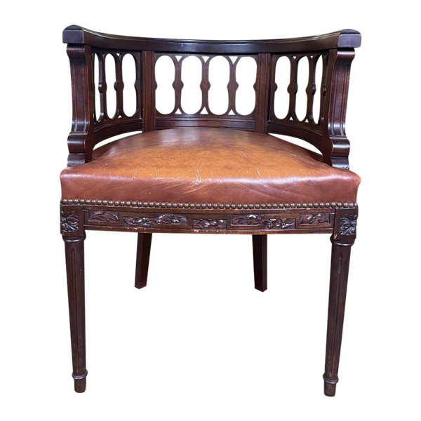 Fauteuil De Bureau De Style Louis XVI
