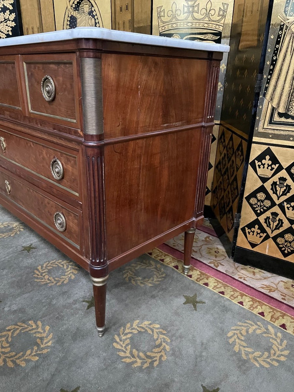 Commode - Bureau De Style Louis XVI