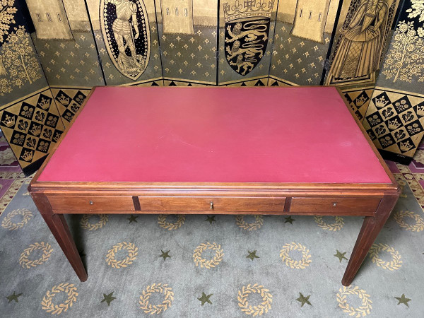 Scrivania piatta in stile Art Déco