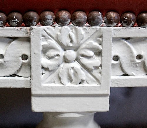 Small Beech Child's Bench, Louis XVI Style - Early 20th Century