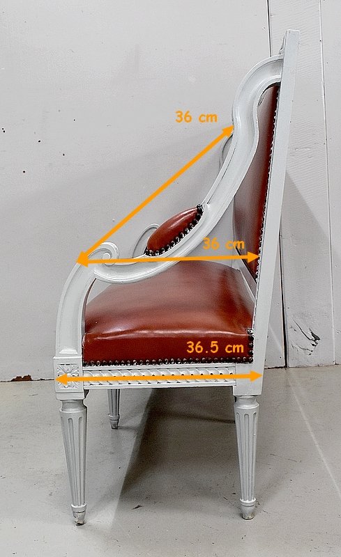Small Beech Child's Bench, Louis XVI Style - Early 20th Century