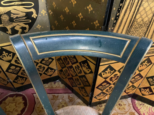 Suite De 6 Chaises Style Louis XVI par « Maurice Hirch »