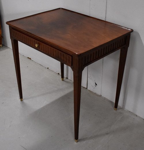 Petite Table de Cabaret en Acajou de Cuba, époque Louis XVI – XVIIIe