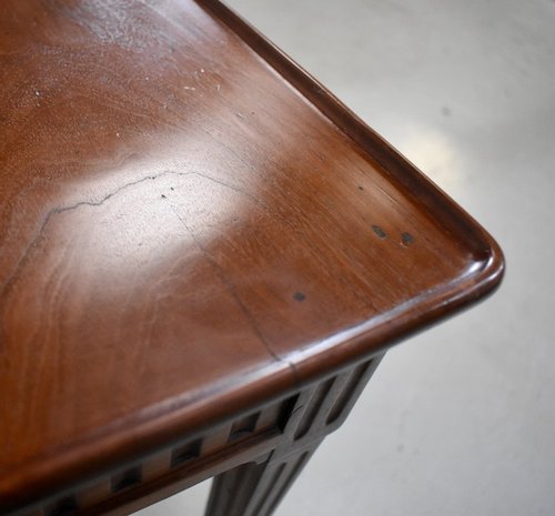 Petite Table de Cabaret en Acajou de Cuba, époque Louis XVI – XVIIIe