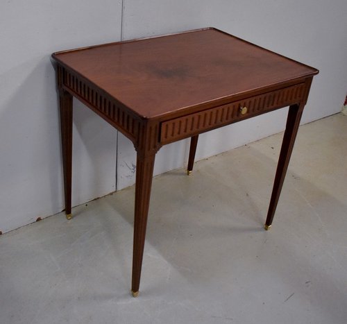 Petite Table de Cabaret en Acajou de Cuba, époque Louis XVI – XVIIIe