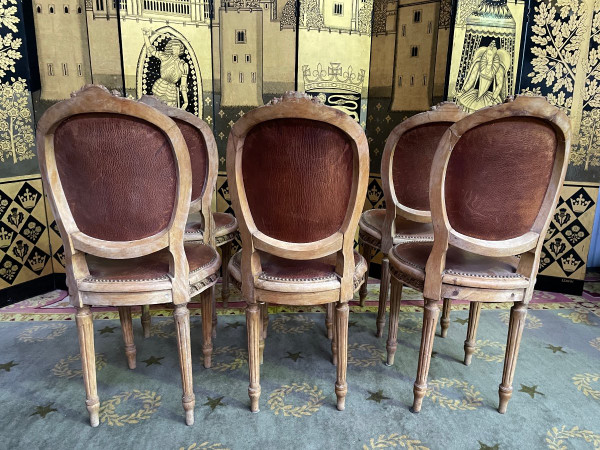 Suite Of 6 XVI Style Chairs