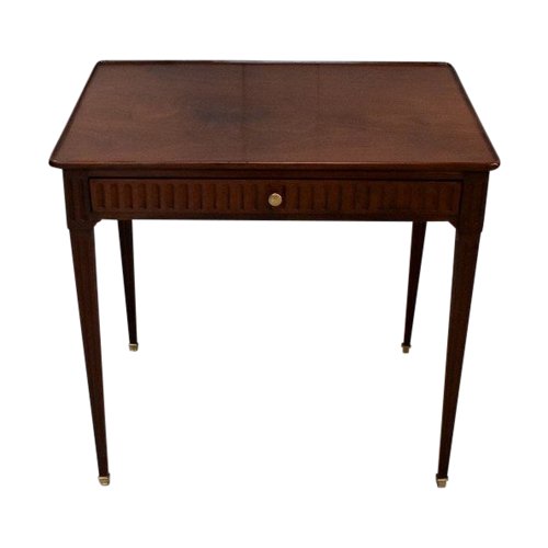 Small Cuban Mahogany Cabaret Table, Louis XVI - XVIIIth Century