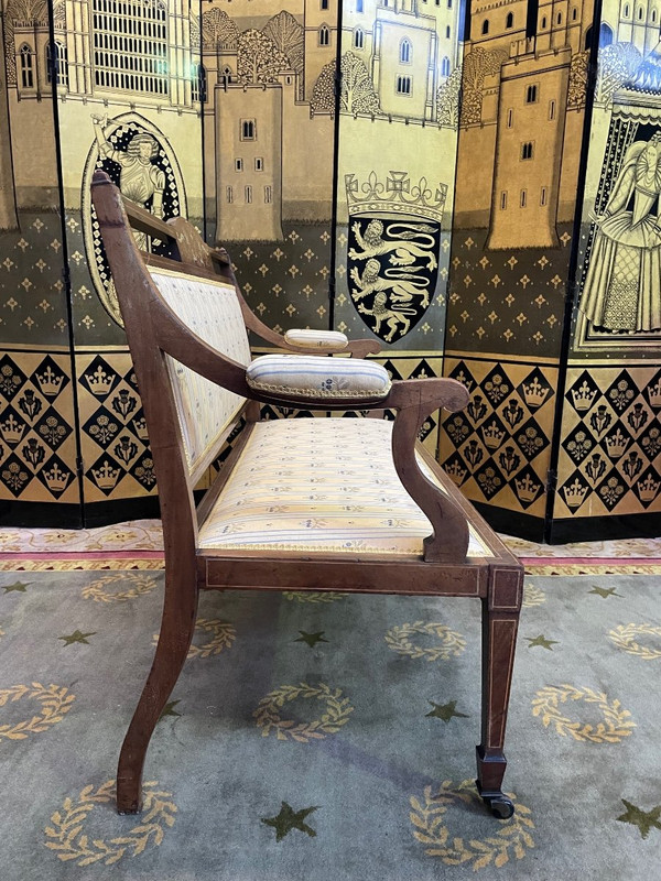 Louis XVI Style Bench - Directory