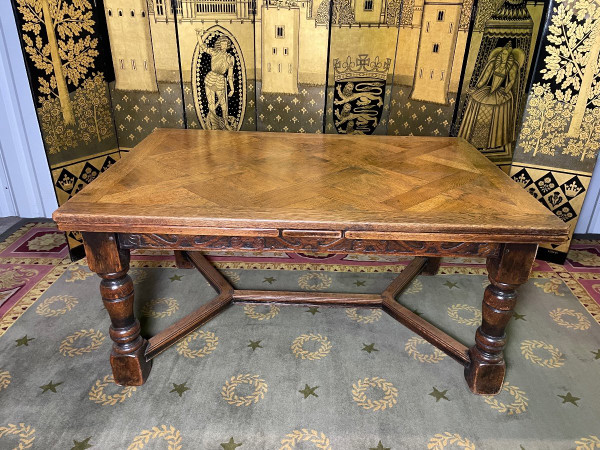 Louis XIII Farmhouse Table with Allonges