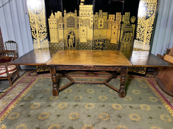 Louis XIII Farmhouse Table with Allonges