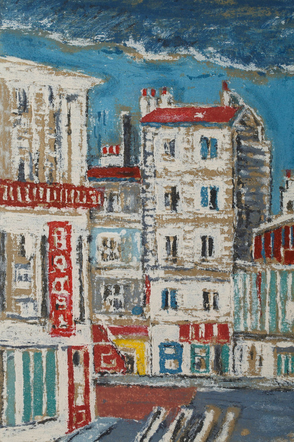 Four engravings of Paris by Orfeo Tamburi for the series Paris 20+1