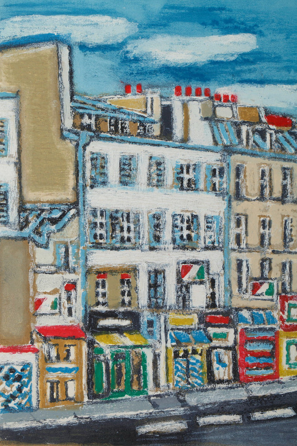 Four engravings of Paris by Orfeo Tamburi for the series Paris 20+1