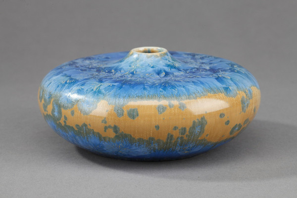 Small Vallauris ceramic vase by Serafino Ferraro 