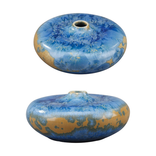 Small Vallauris ceramic vase by Serafino Ferraro 