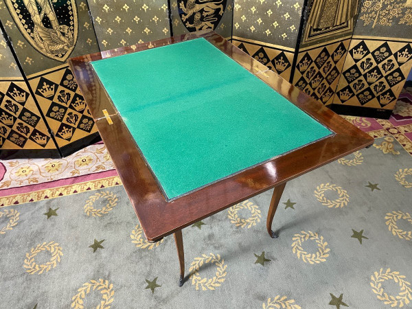 Louis XV Style Marquetry Games Table