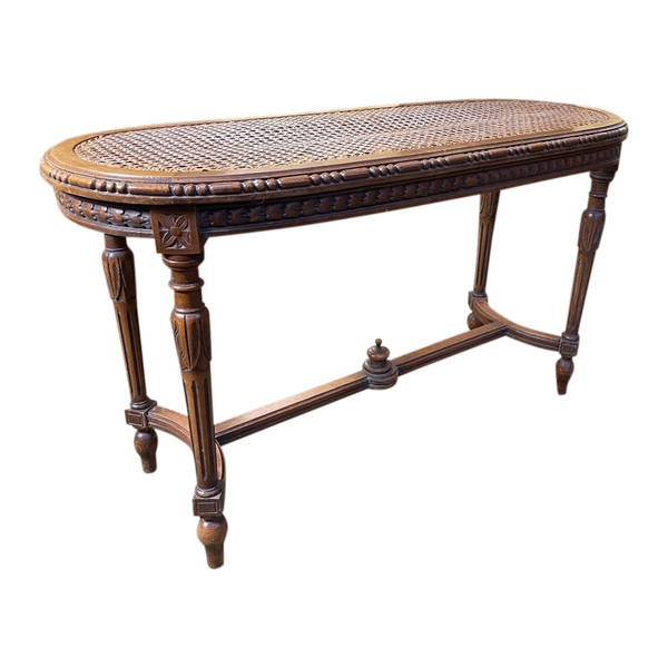 Louis XVI Cannage Piano Bench