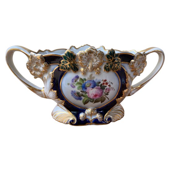 Valentine's porcelain planter (1830-1860)