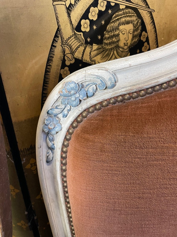 Lit Corbeille De Style Louis XV
