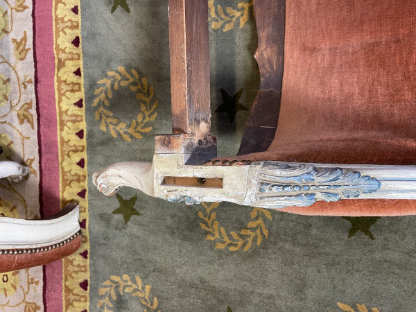 Lit Corbeille De Style Louis XV