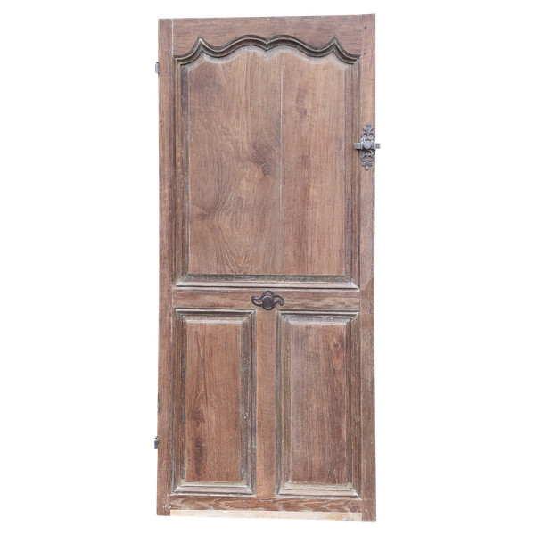 Beautiful Old Communication Door In Oak From The 18th Century Beautiful Ironwork