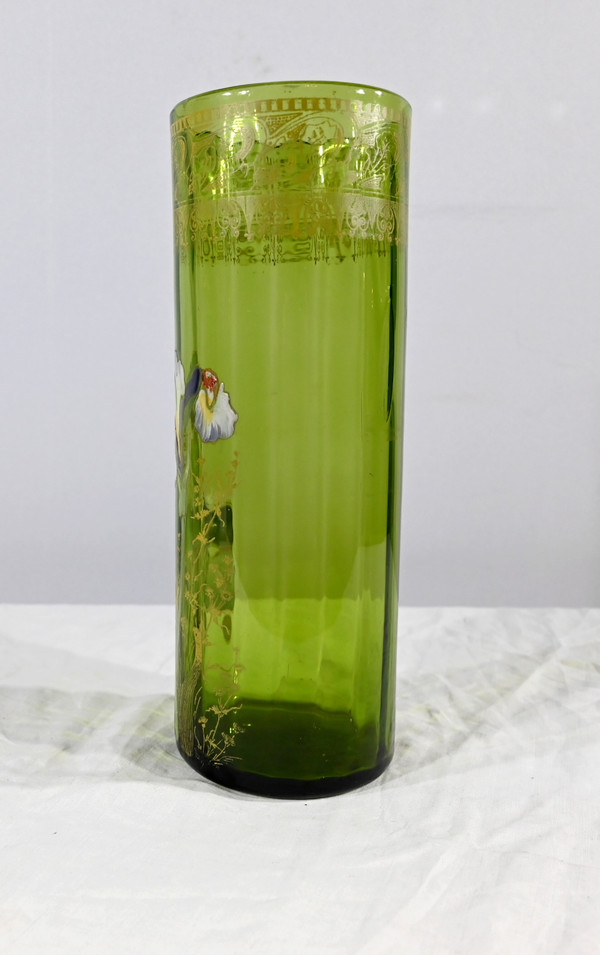 Vaso Legras “Les Iris”, Art Nouveau – Fine XIX secolo