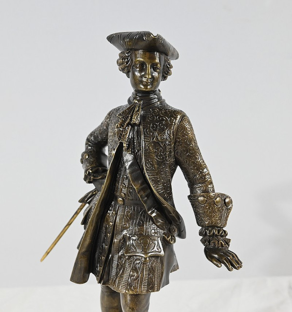 Bronzo “Il Gentiluomo con il Tricorno” – Fine XIX secolo