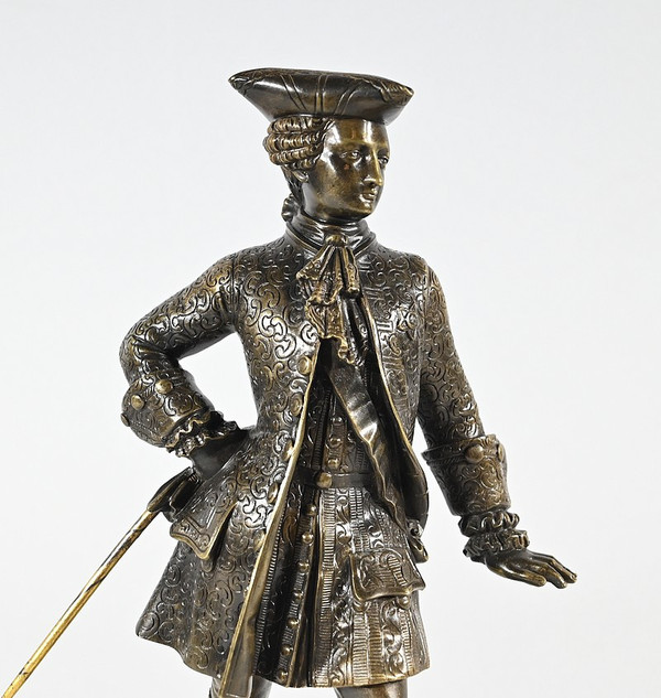 Bronzo “Il Gentiluomo con il Tricorno” – Fine XIX secolo