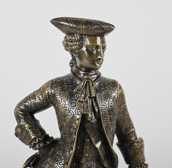 Bronzo “Il Gentiluomo con il Tricorno” – Fine XIX secolo