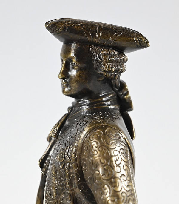 Bronzo “Il Gentiluomo con il Tricorno” – Fine XIX secolo