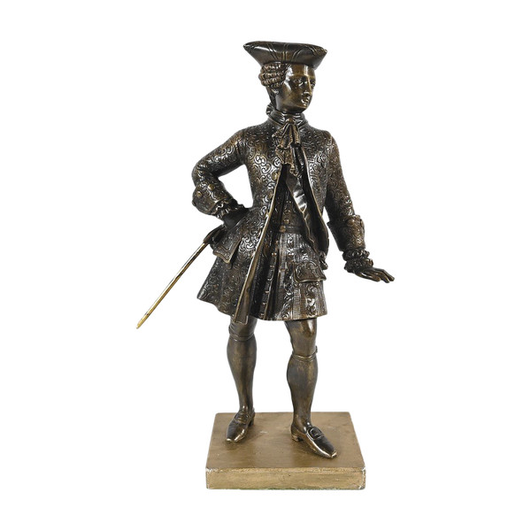 Bronzo “Il Gentiluomo con il Tricorno” – Fine XIX secolo